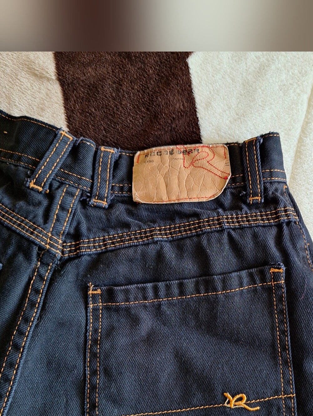Vintage Y2K Rocawear Wide-Leg Baggy Carpenter Jeans Juniors Size 14 24X27